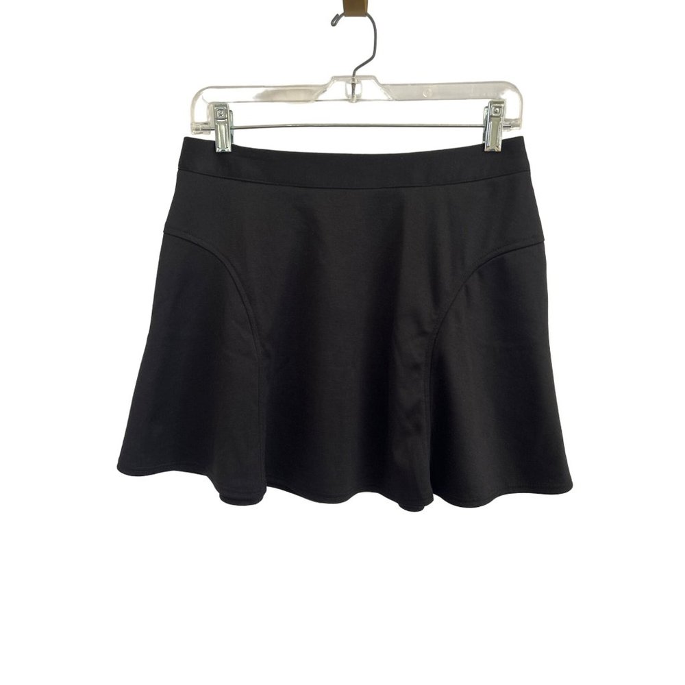 Ally B. Girls Black Flared Mini Skirt, Size XL